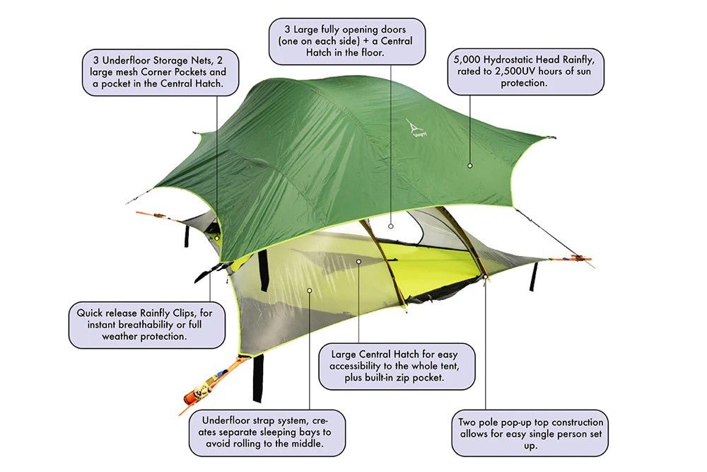 Stingray 3 - Person Tree Tent (3.0) - OUTPOST SHOP