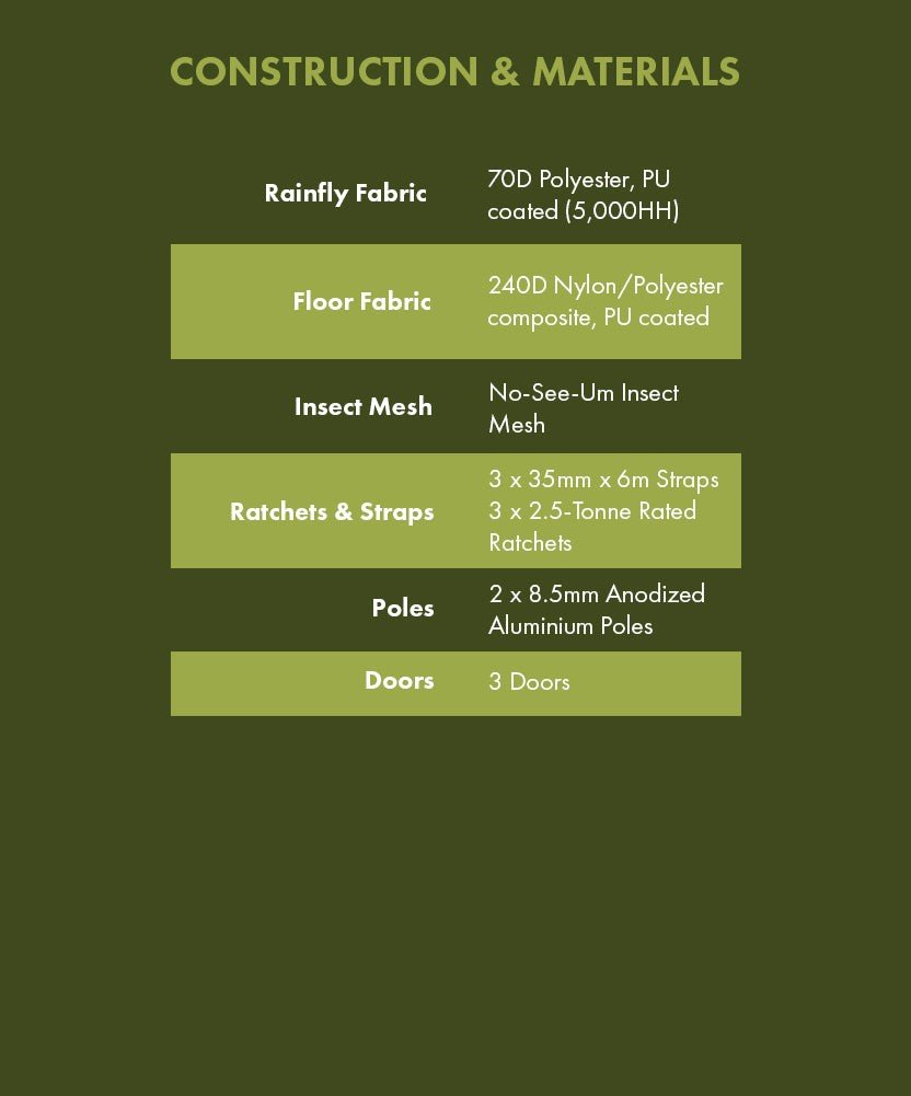 Stingray 3 - Person Tree Tent (3.0) - OUTPOST SHOP