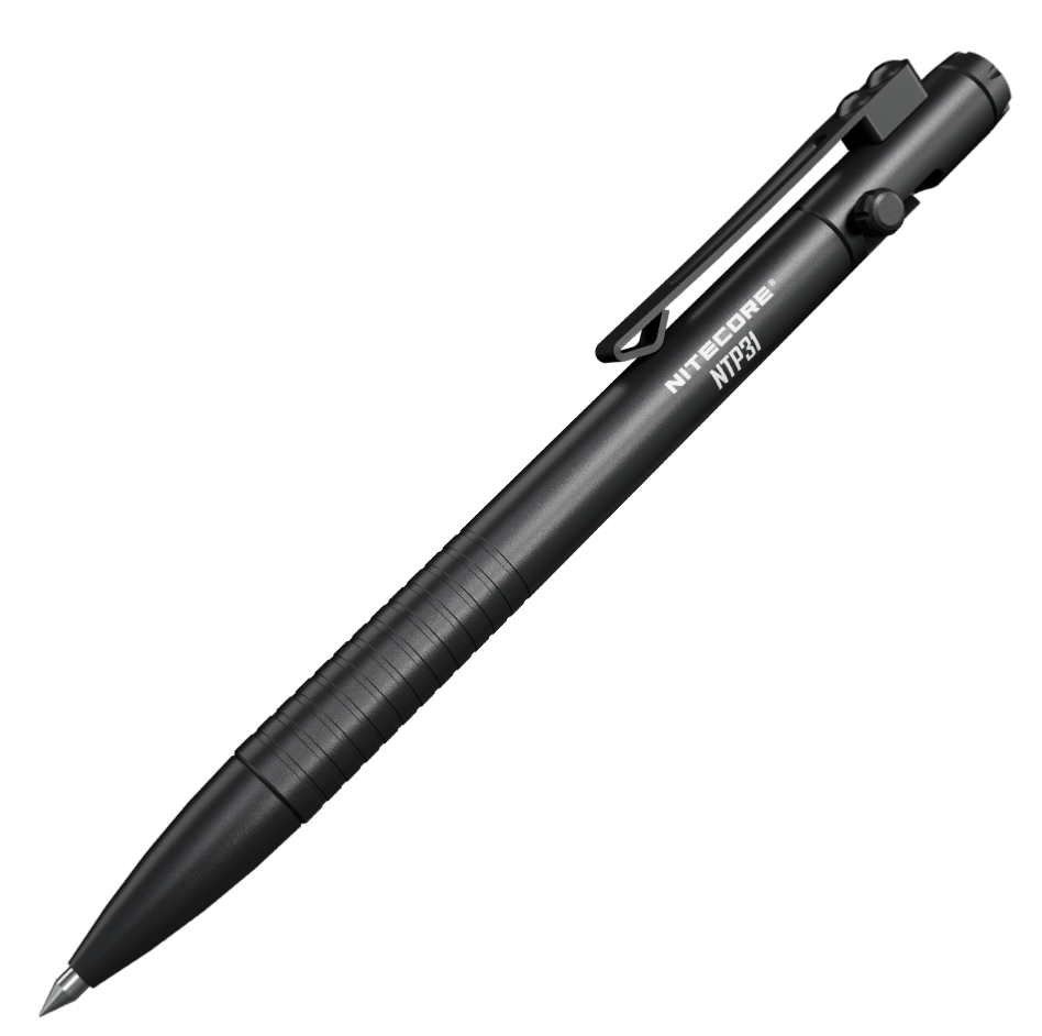 Stylo tactique Nitecore NTP31 à pointe titane brise-vitre