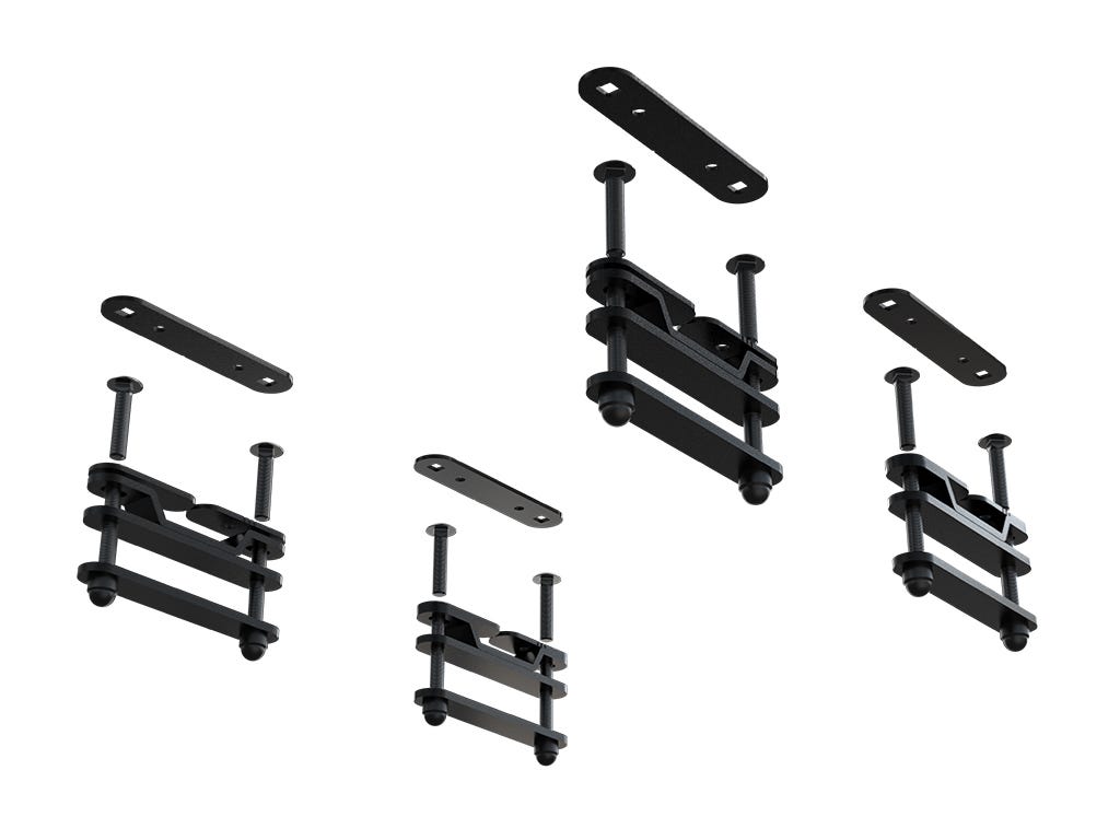 Supports de montage pour tente à coque rigide