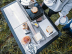 Table de camping Pro en acier inoxydable, camping