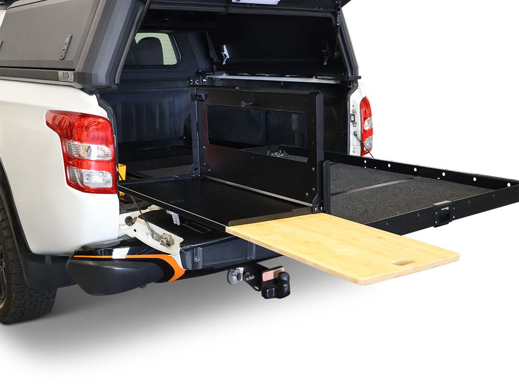 Kit table coulissante et rabattable pour benne, TBRA058