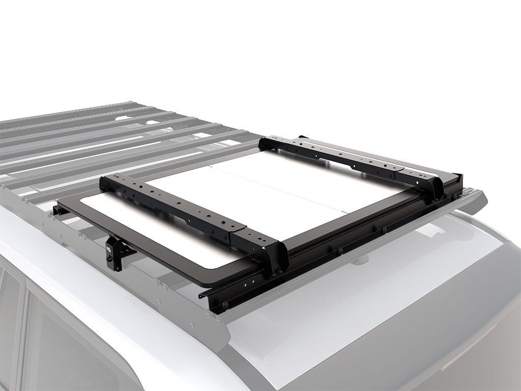 Kit table de camp Pro inox sur galerie, TBRA063