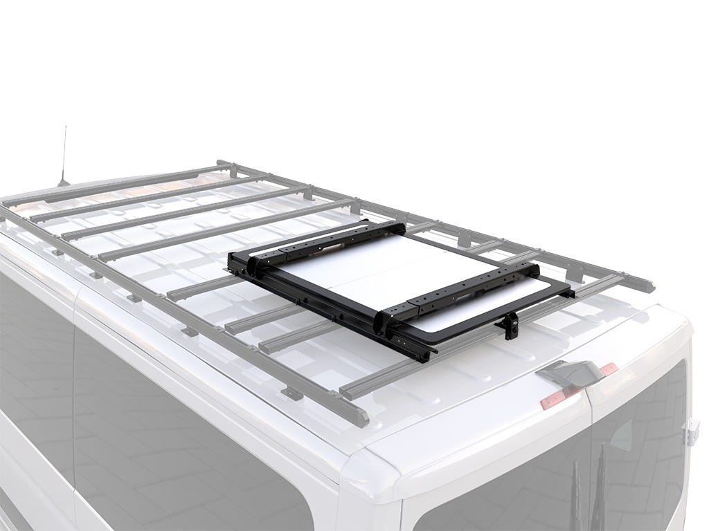 Kit table de camp Pro inox sur galerie, TBRA063
