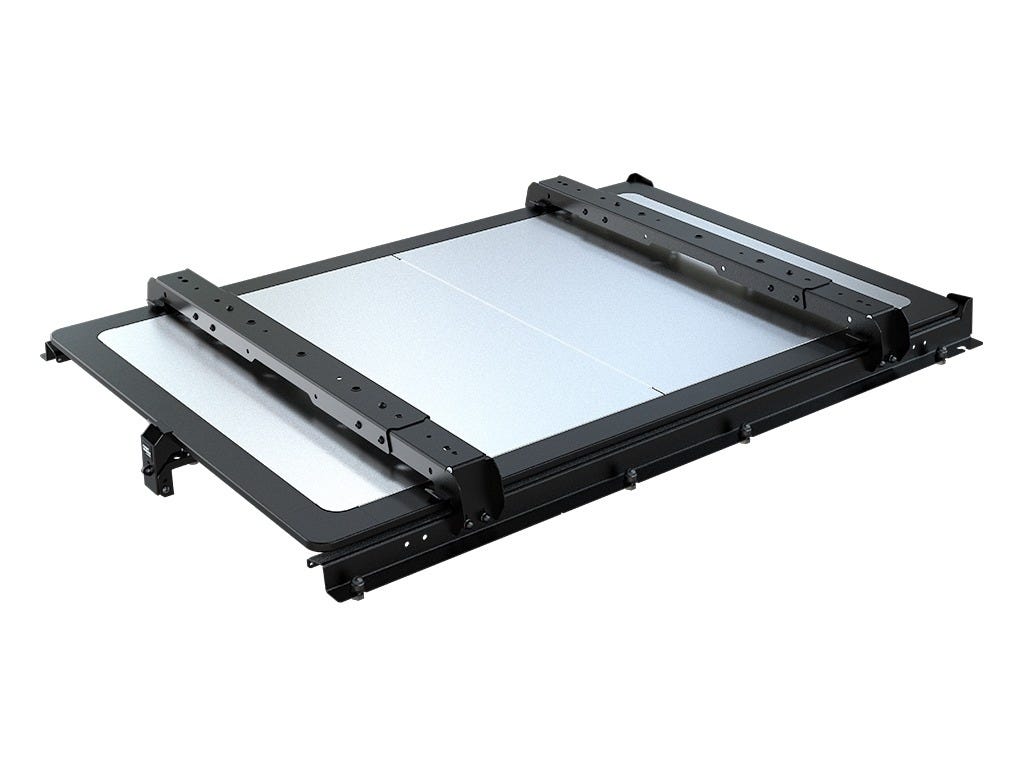 Kit table de camp Pro inox sur galerie, TBRA063