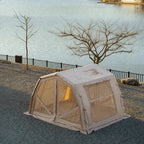 Tente gonflable Coody 10.0 PRO 4 à 6 personnes - Beige