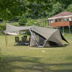 Tente gonflable Coody Havena PRO avec auvent moustiquaire - vue 6