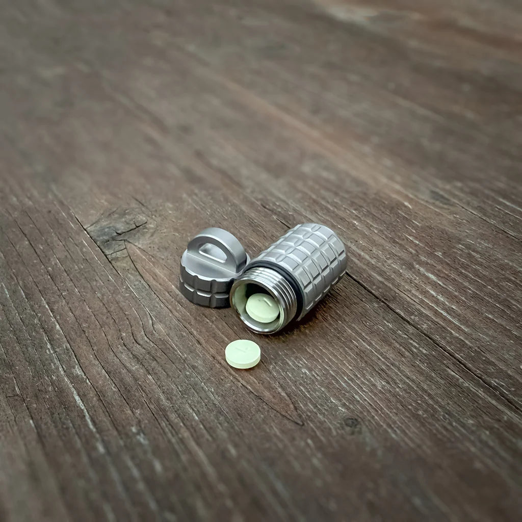 Ti-Micro Pill Case – Capsule EDC en titane Prometheus Design Werx