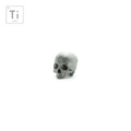 Anatomical Memento Mori Lanyard Bead Titanium Prometheus Design Werx