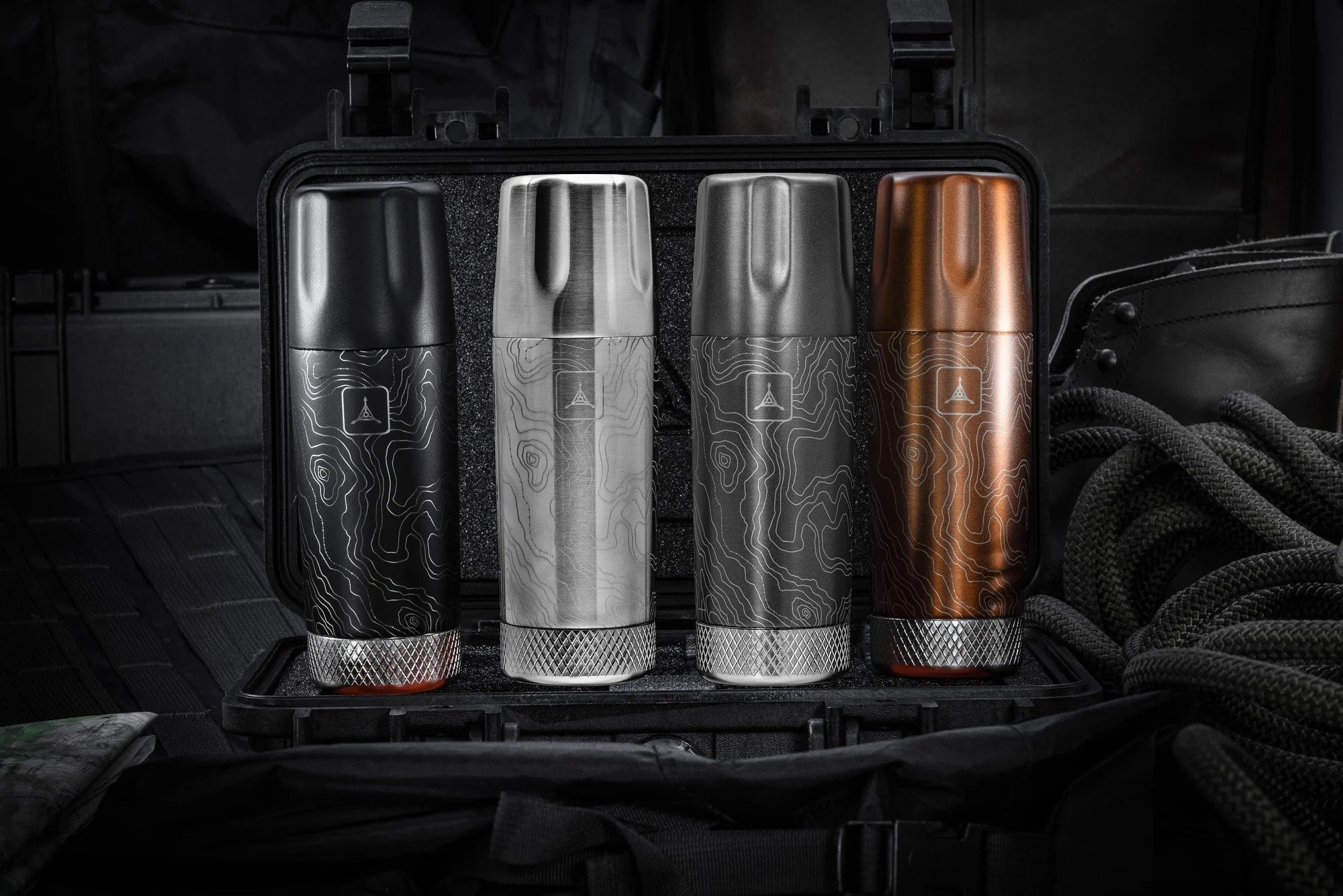 Torch Flask 6oz Topo TAD Edition - OUTPOST SHOP