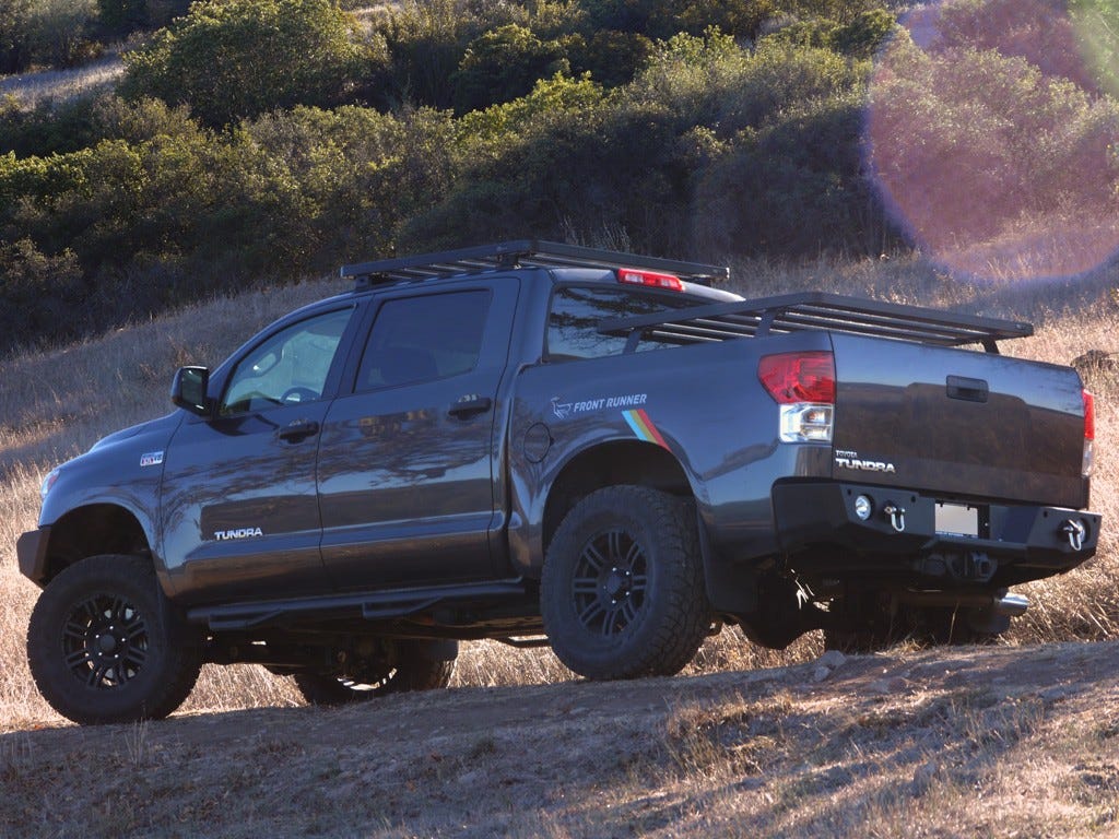 Galerie de toit pour Toyota Tundra, (2007 et suivantes)
