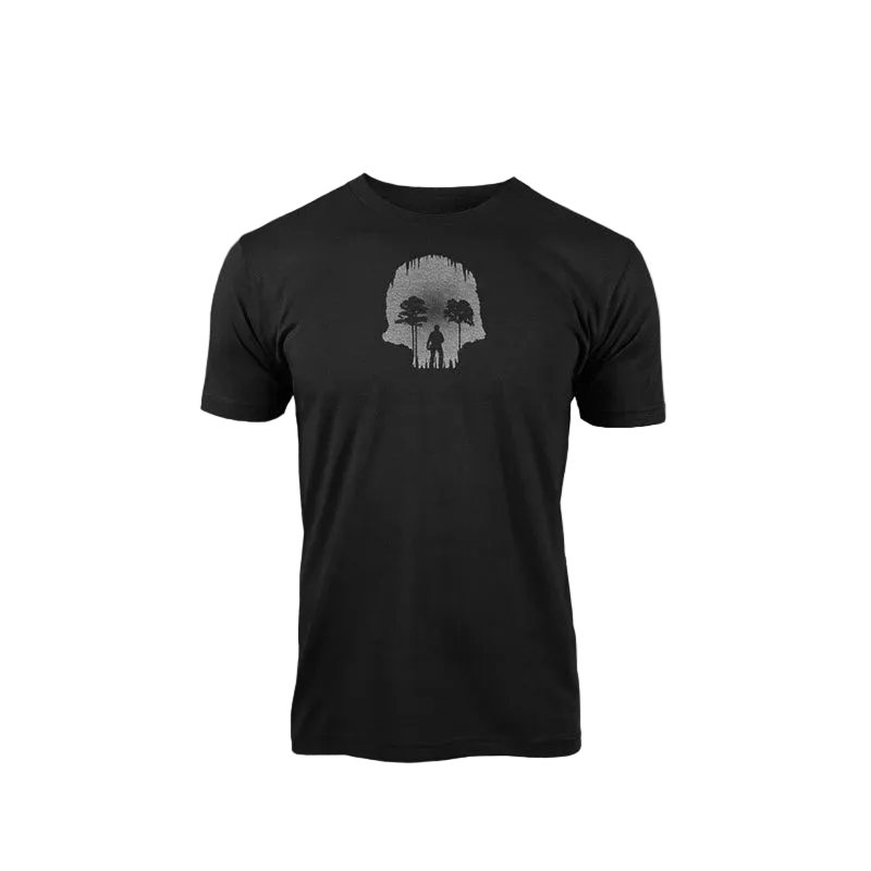 T-Shirt Skull Cave – Coton, Graphique Aventure Triple Aught Design