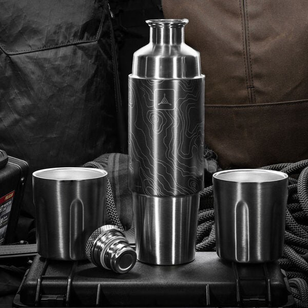 V2 Firelight Flask 750ml Topo TAD Edition - OUTPOST SHOP