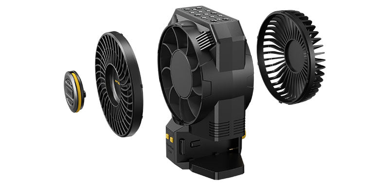 Ventilateur photo vidéo Nitecore CW30 télécommande