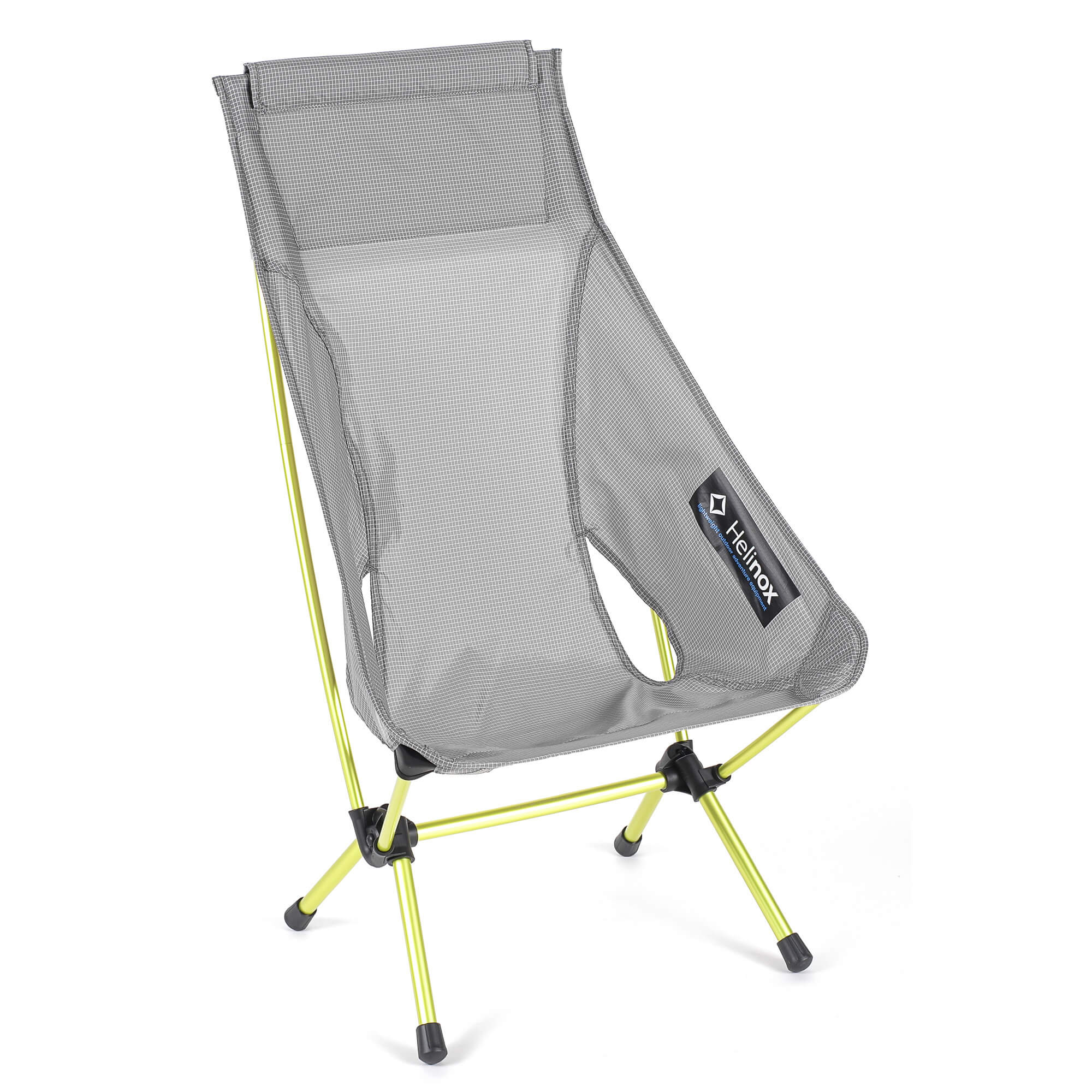 Chaise Helinox Chair Zero High-Back grise - vue principale