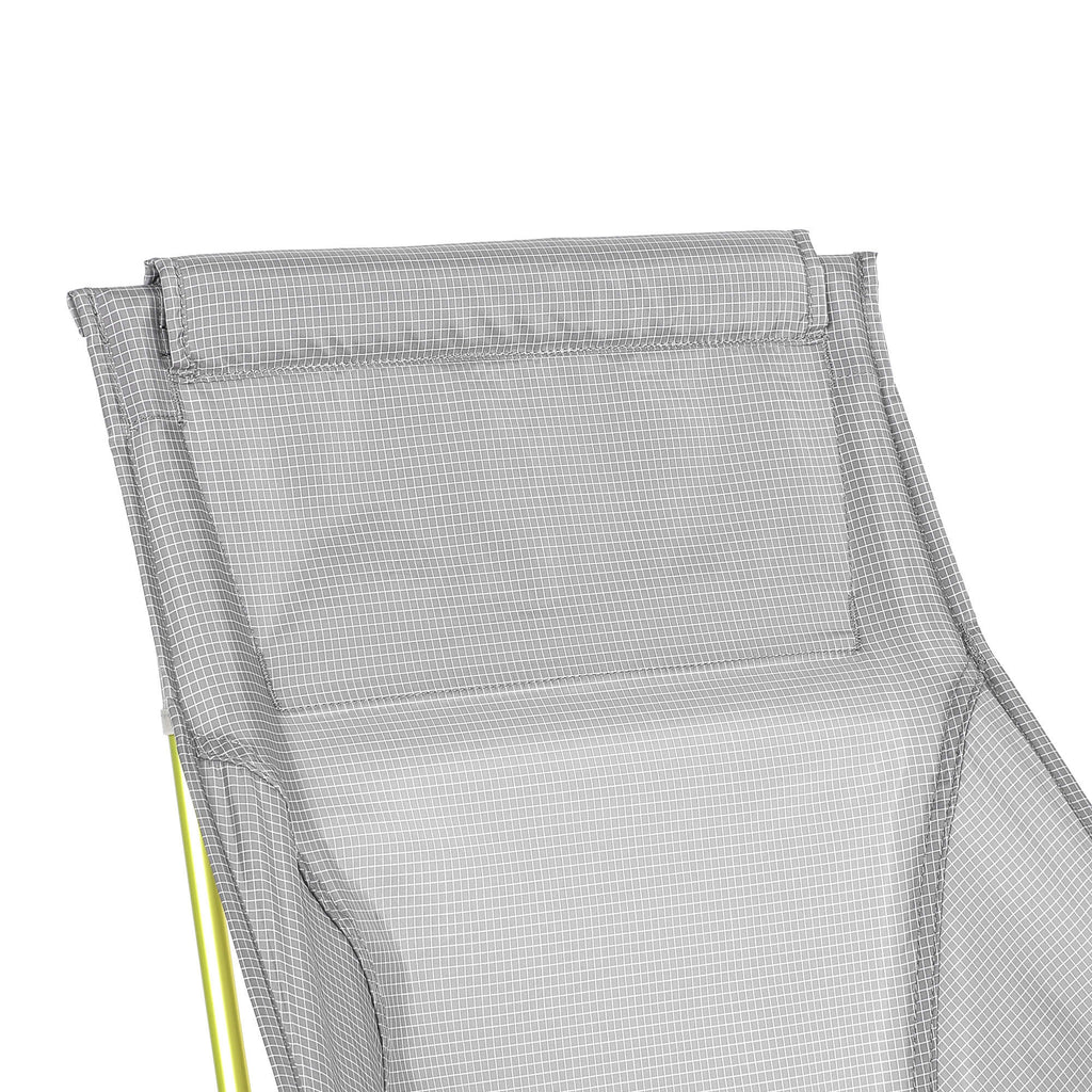 Helinox Chair Zero High-Back grise - dossier haut